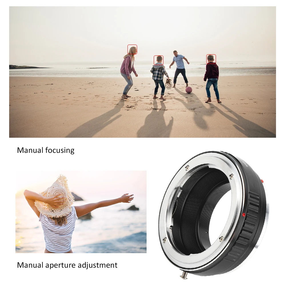 Кольцо-адаптер для объектива Fikaz кольцо-адаптер Minolta MD крепление камеры Fujifilm FX |