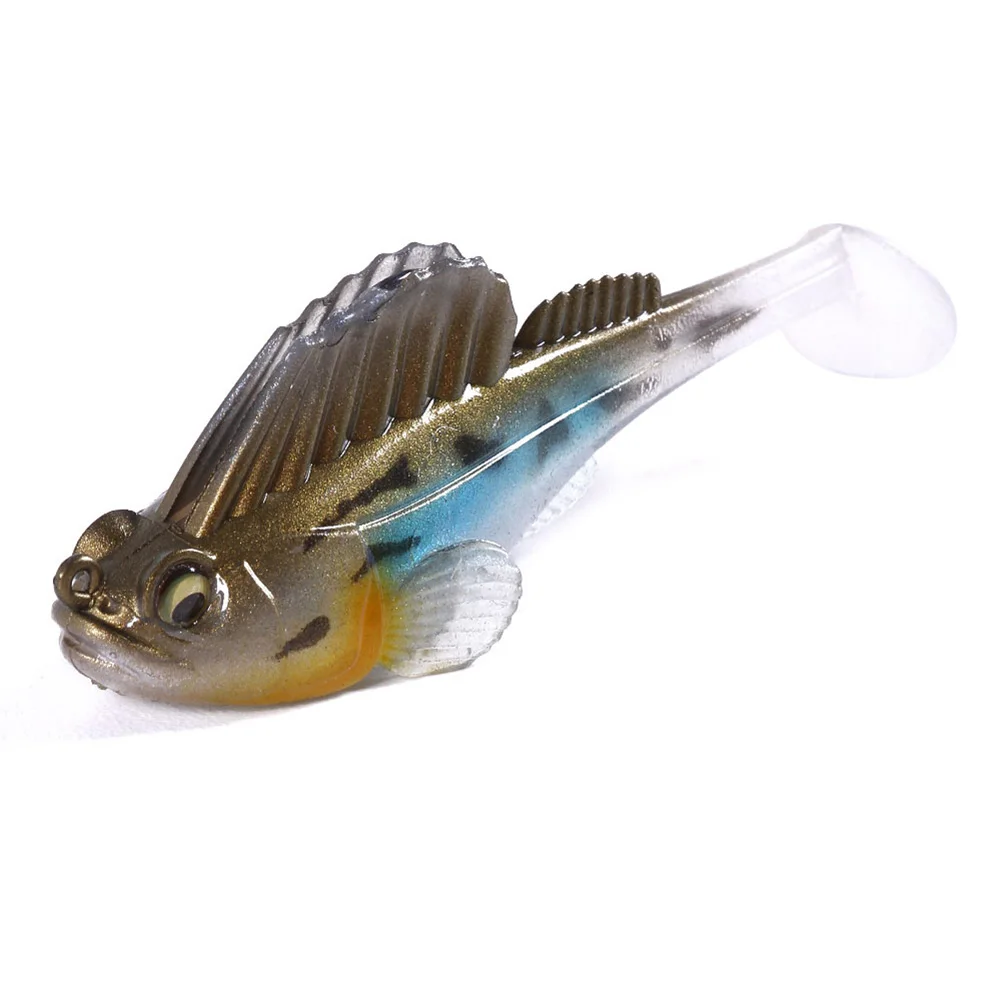 7 см 14 г Megabass темное спальное мягкое тело Swimbait глубокий бег весло хвост Swimbait дропшиппинг