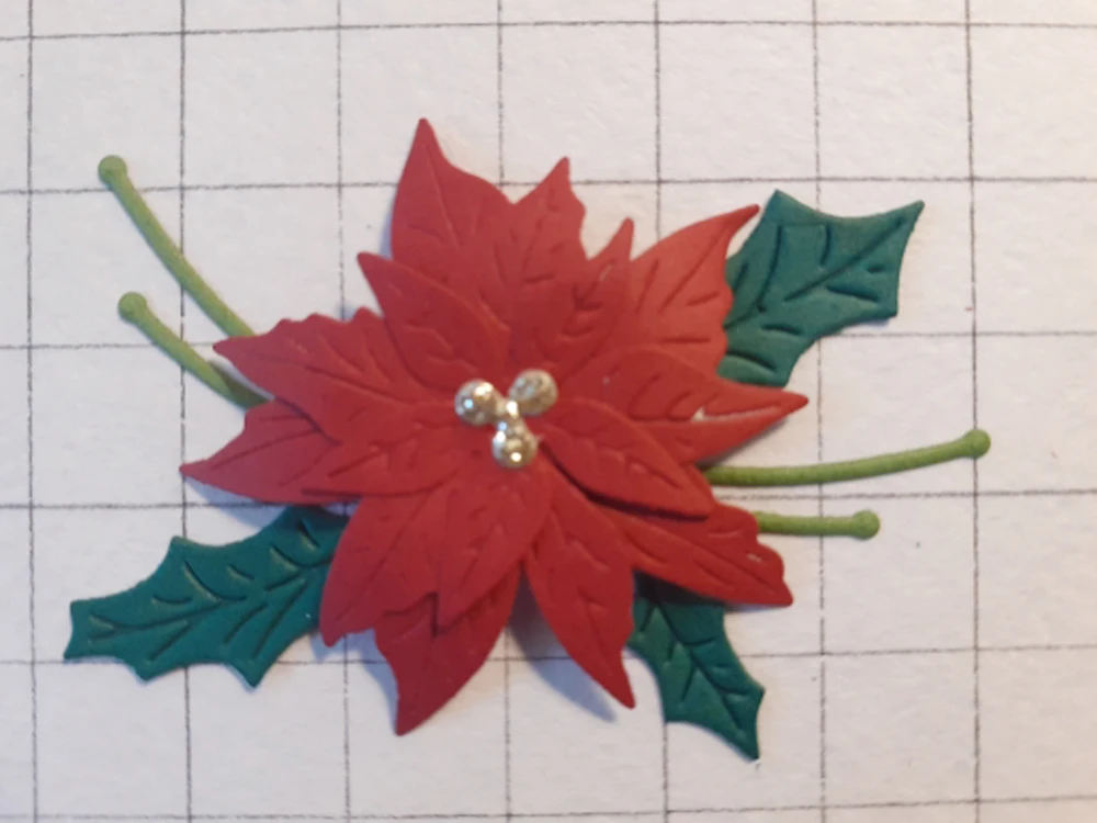

Craft metal cutting dies cut die mold Christmas flower leaves Scrapbook paper craft knife mould blade punch stencils dies