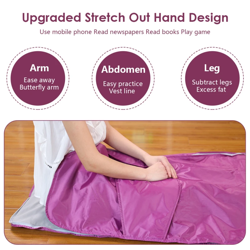 

Far-infrared Sauna Blanket Hand-reachable Design Digital Thermal Sauna Blankets Body Shaper Used For Weight Loss And Fitness