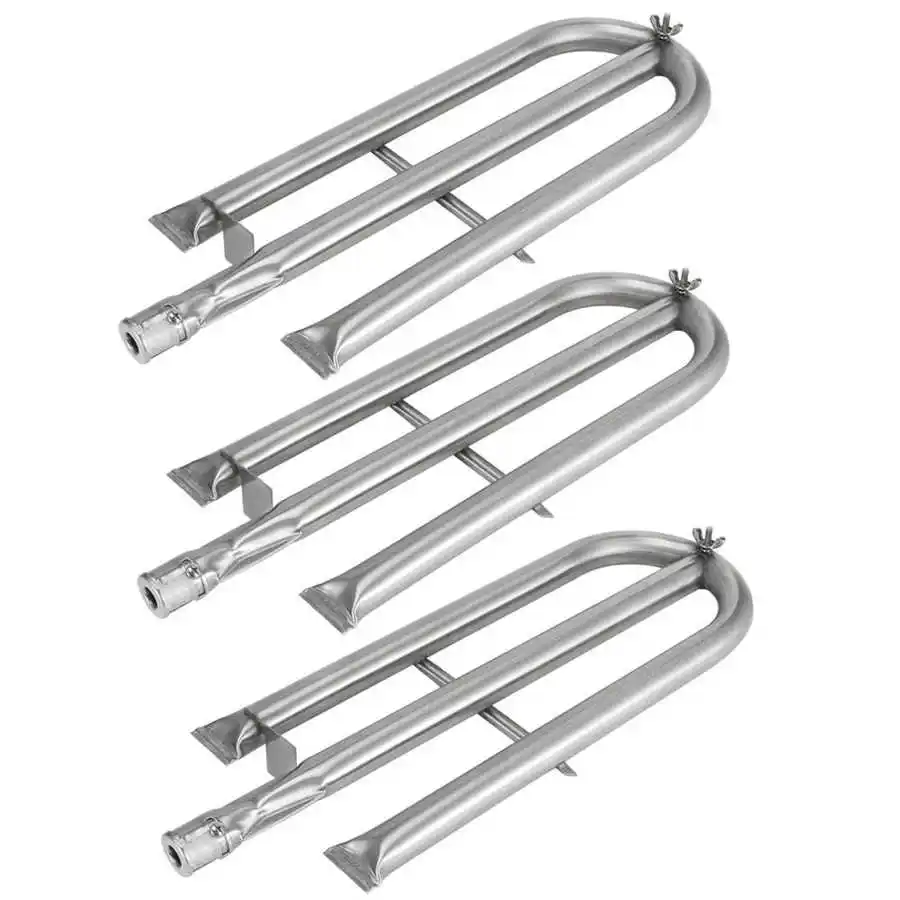 3 шт. Нержавеющая сталь гриль трубка подходит для газовый модели идеального