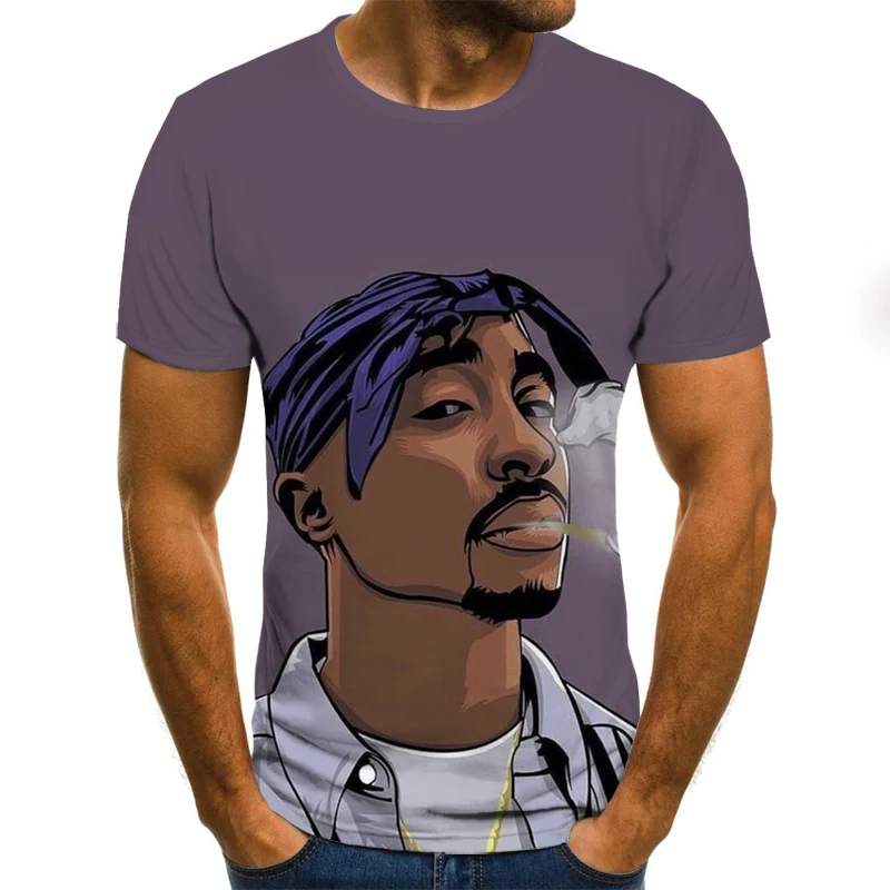 

2021 New Men's Fashion T-Shirt Short Sleeve T-Shirt Print 3DT Shirt Casual Hip Hop 3D-Printed T-Shirt Top XXS-6XL