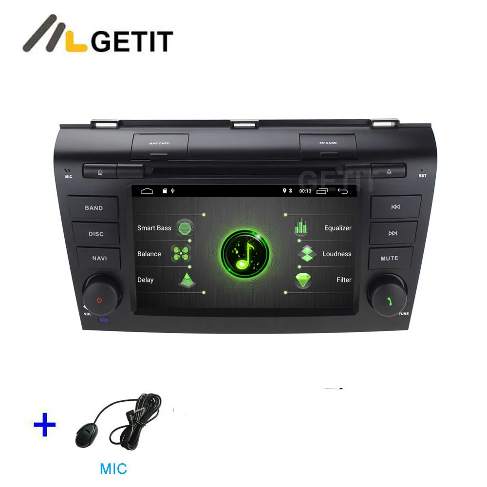 DSP 64G PX6 Android 9 автомобильный DVD видео стерео радиоплеер gps навигация для Mazda 3 мазда3 2003~ 2009 - Цвет: DSP 2G-RAM 16G-ROM