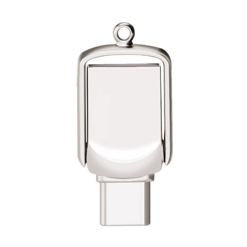 

Высокоскоростной U-диск E5BF, 16/32/64 ГБ, usb 2,0, Type-C, два интерфейса, флэш-накопитель, металлический брелок, мини флип-флэш-карта памяти