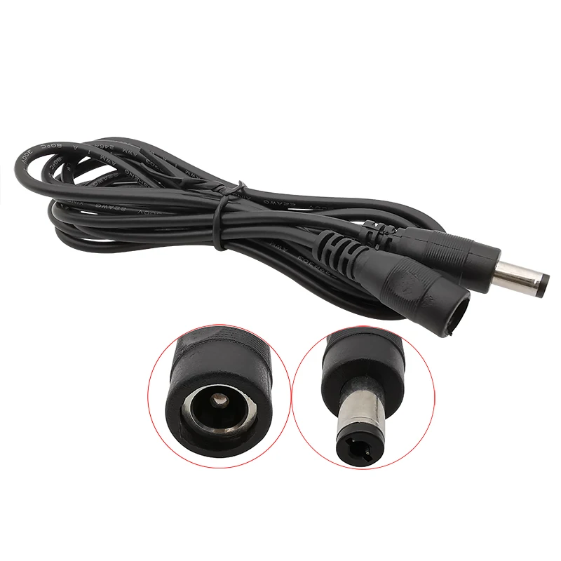 

Кабель питания ALLiSHOP 5.5x2.1mm 0.5/1/1.5/2/3/5/10 м
