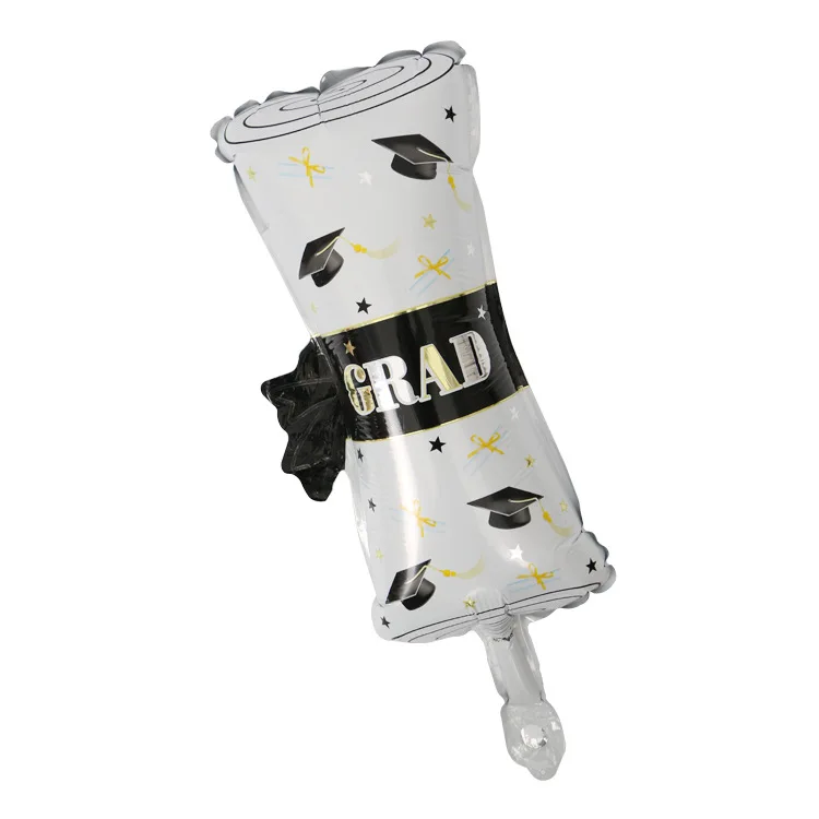 Graduation balloon mini exam paper shape aluminum foil balloon graduation season party decoration aluminum foil balloon
