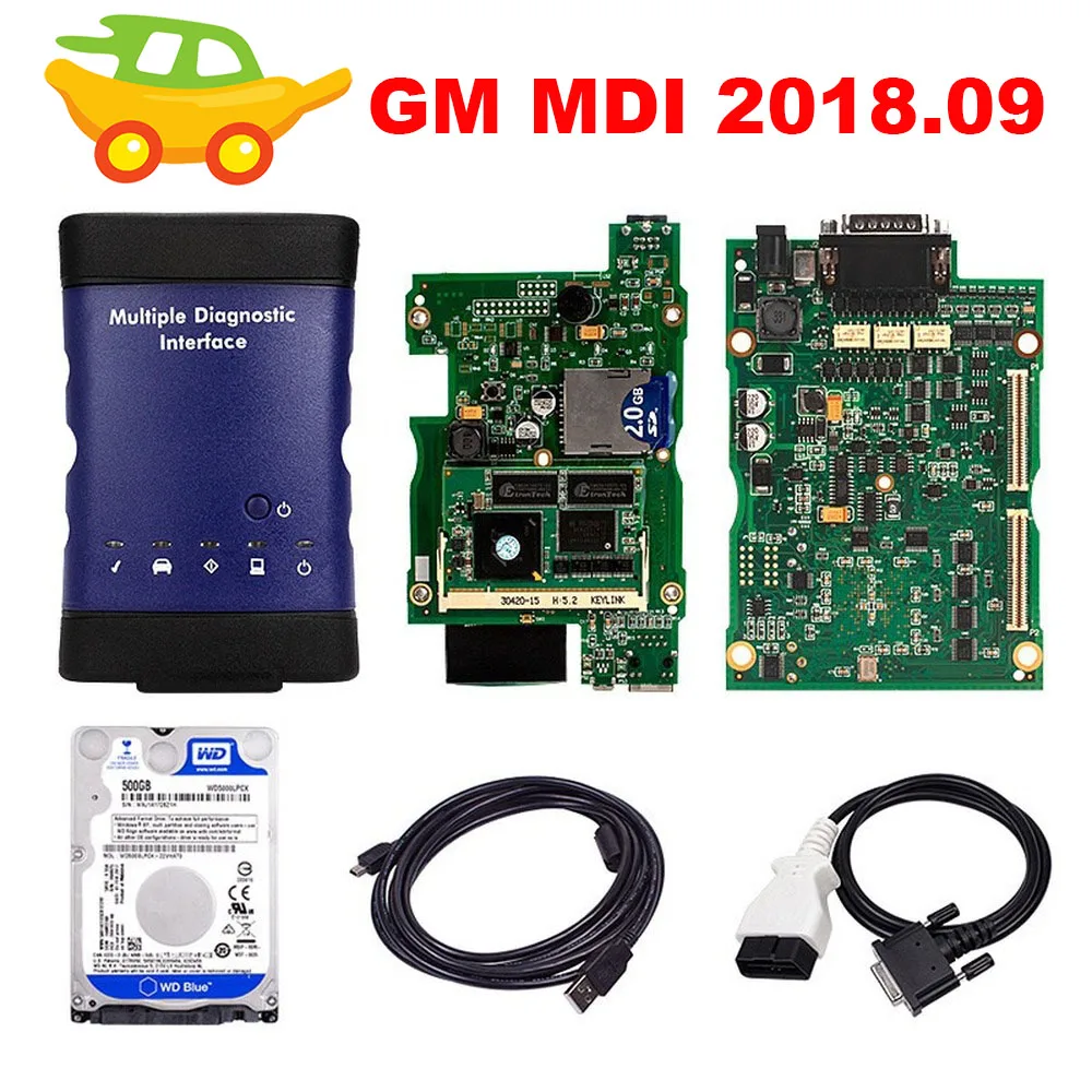 OBD2 диагностический инструмент V2018.9.0 для GM MDI множественный интерфейс wifi