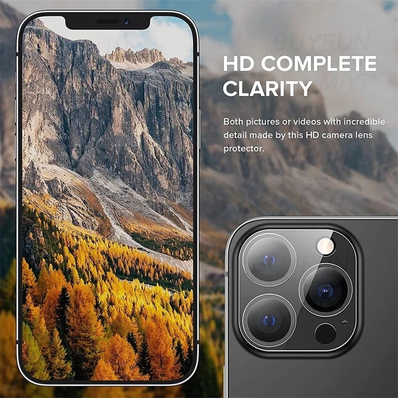 3pcs 3d curved camera lens tempered glass cover for iphone 13 pro max case len protection coque funda iphoen iphon 13pro 13 mini free global shipping