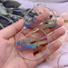 Женские серьги-кольца, украшения для детей