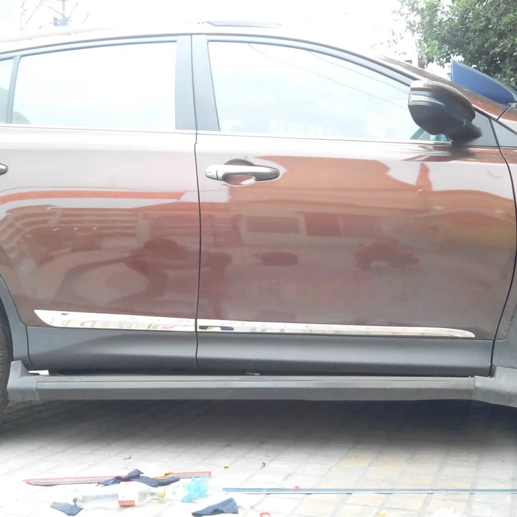 Для Toyota RAV4 2014 2015 2016 2017 2018 автомобильный АБС пластик хромированная зеркальная
