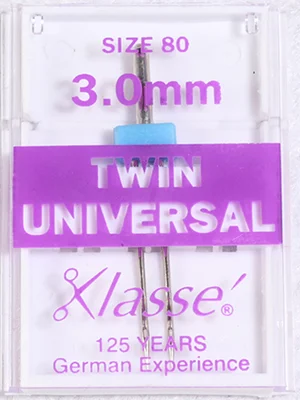 KLASSE швейная машина двойные иглы Twin S Шариковая 2 0 3 мм растягивающаяся 5 4 джинсы
