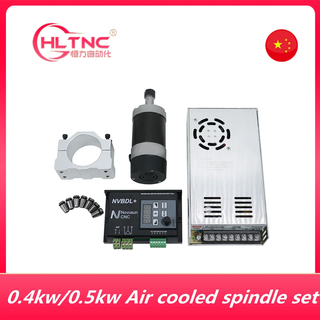 

0.4kw 0.5kw DC мотор шпинделя CNC 400W 500W мотор шпинделя + er11 + 52 мм зажим Кронштейн + регулятор скорости электропитания для 3D принтера