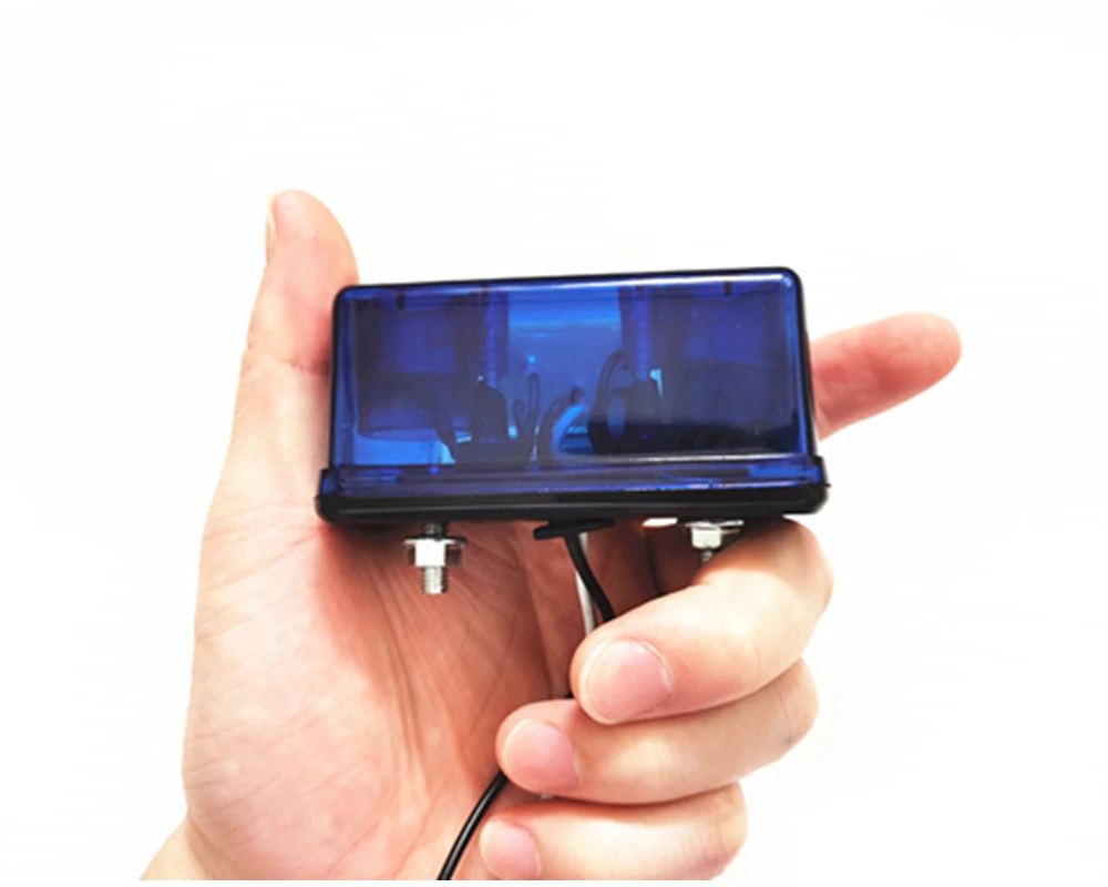 

2x LED Car Number License Plate Lamps blue white 10v-30V Truck Trailer Lorry Waterproof 4SMD LED License Plate Lights blue case