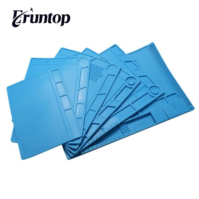 Коврик Силиконовая Термостойкая Тепловая пушка BGA изоляция паяльной станции