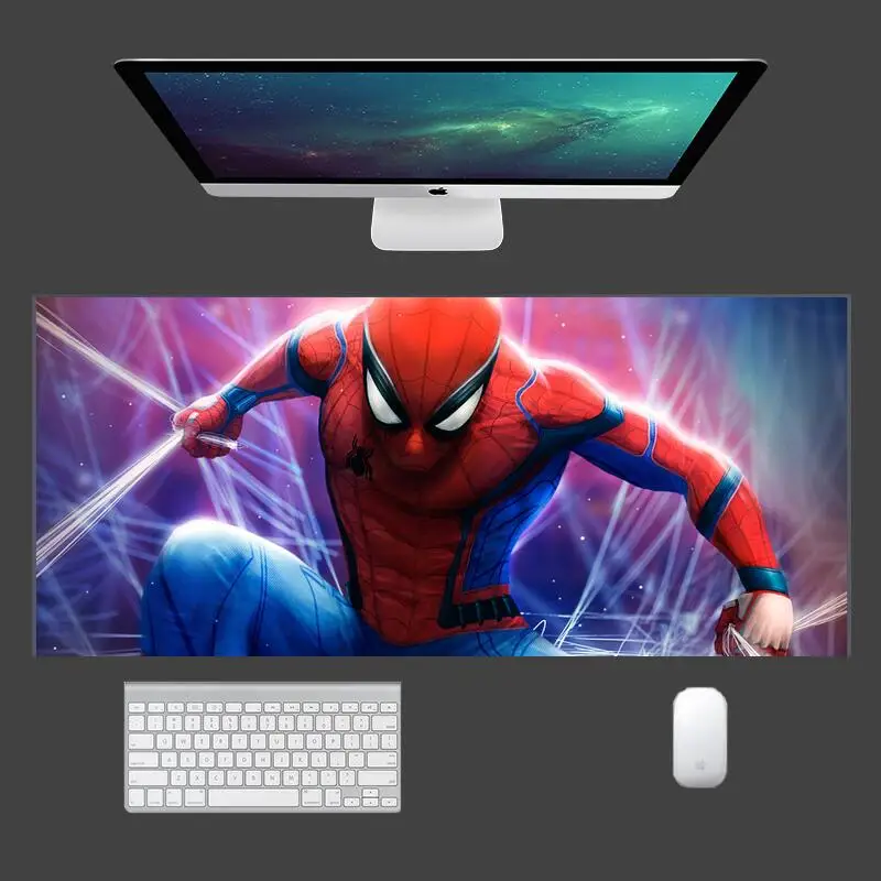

Superhero Iron Man gaming Mouse pad pc mats computer mouse mat mousepad rgb gamer accessories mouse pad xxl pads anime mausepad