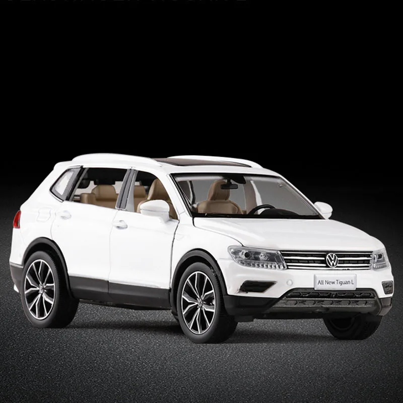 Модель автомобиля VW Tiguan L из сплава 1/32 Литые и игрушечные автомобили бесплатная
