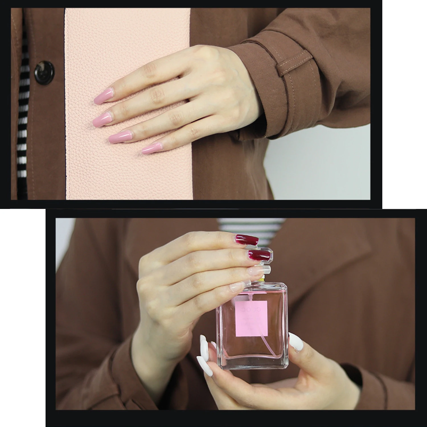 100 шт разных размеров прозрачные накладные искусственные Типсы для дизайна