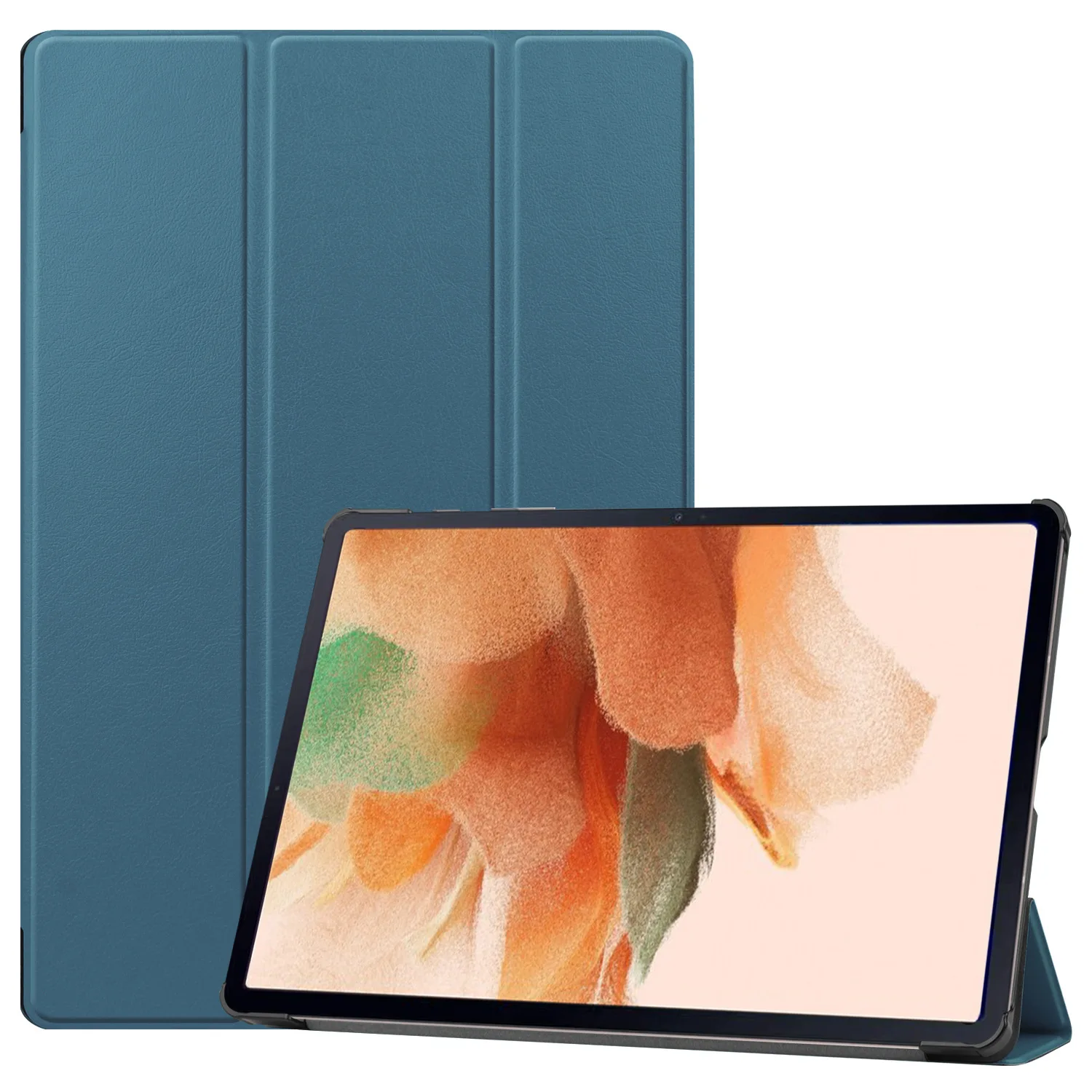 Для планшета Samsung Galaxy Tab S7 Lite / S7 FE 12,4 S7FE S7Lite T730 T735 SM-T730 SM-T735 чехол для планшета Кастер Стенд кронштейн кожаный чехол