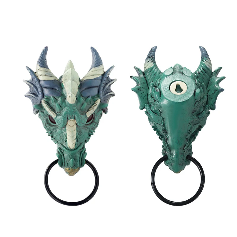 

Статуэтка из смолы в виде двери дракона, специальная статуэтка, декоративное украшение для двери, настенное украшение, украшение Jardin