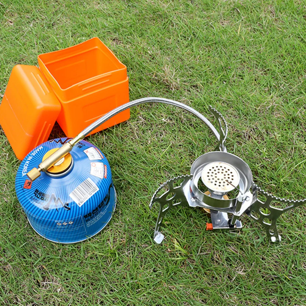 

Windproof Camping Stove Lightweight Camping Burner Portable Camping Burner