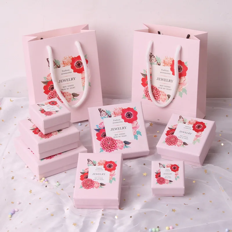 Es Bracelets Earring Ring Necklace Jewelry Box Womens Jewelry Gifts Packagin Cases Display