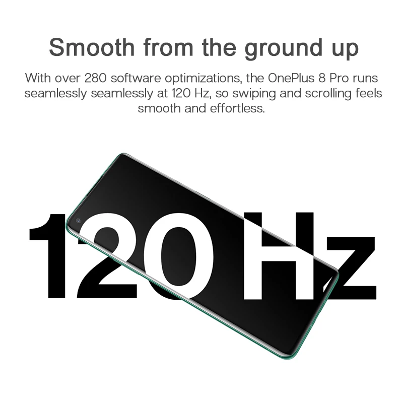 Смартфон глобальная версия OnePlus 8 Pro Snapdragon 865 ГБ 128 6 78 120 Гц жидкий дисплей 48 МП