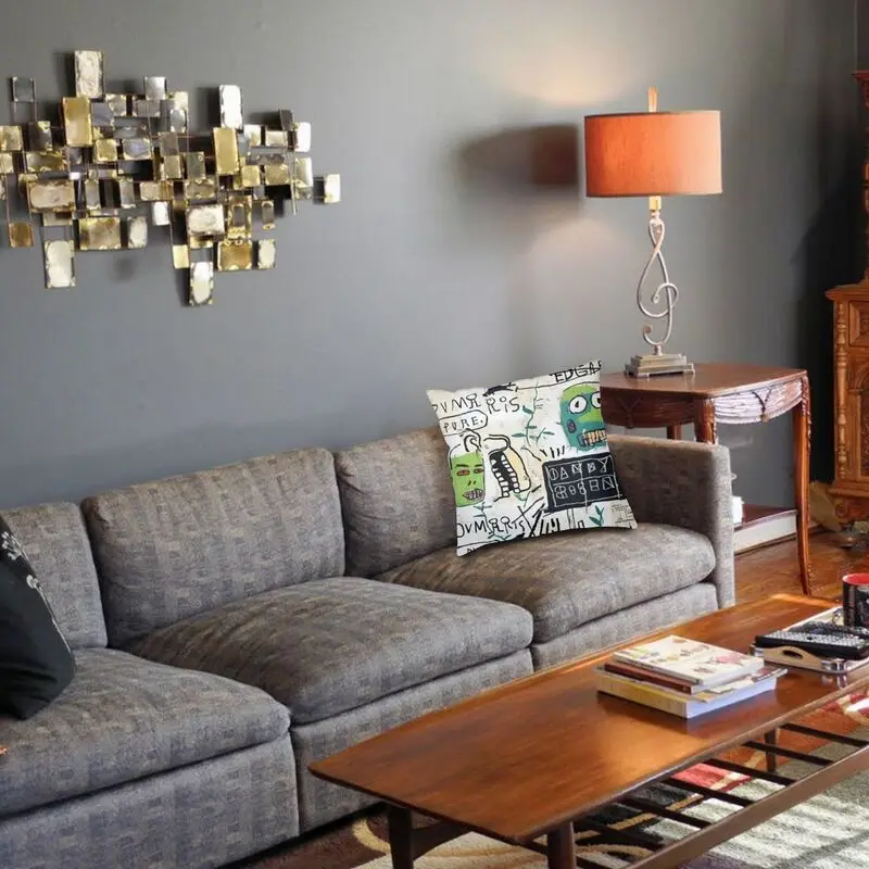 Персонализированная наволочка под джинс-Мишель Basquiat декоративная абстрактный