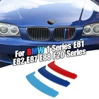 Накладка на решетку радиатора для BMW E81, E87, F20, F40, 1 серия, эксклюзивные наклейки в стиле M