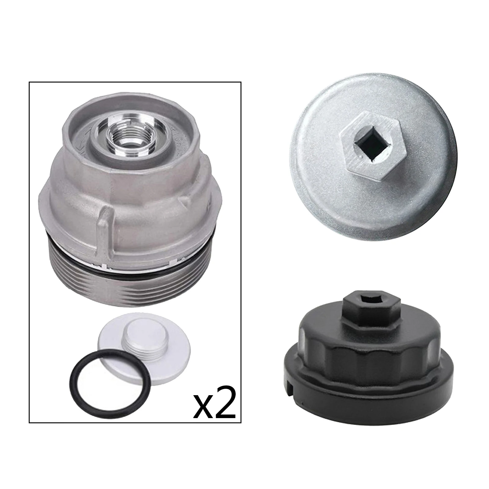 

Крышка корпуса масляного фильтра, держатель и заглушка для Toyota Avalo Rav4, Lexus RX350 3.5L V6 1562031060