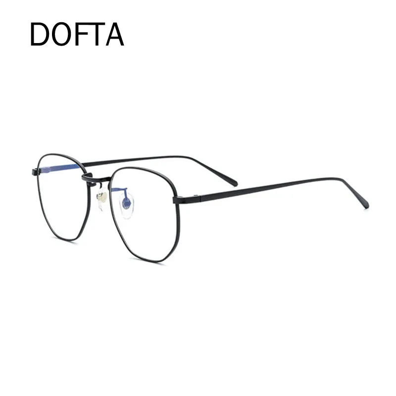 Оправа для очков DOFTA из чистого титана мужчин оправа по рецепту близорукости
