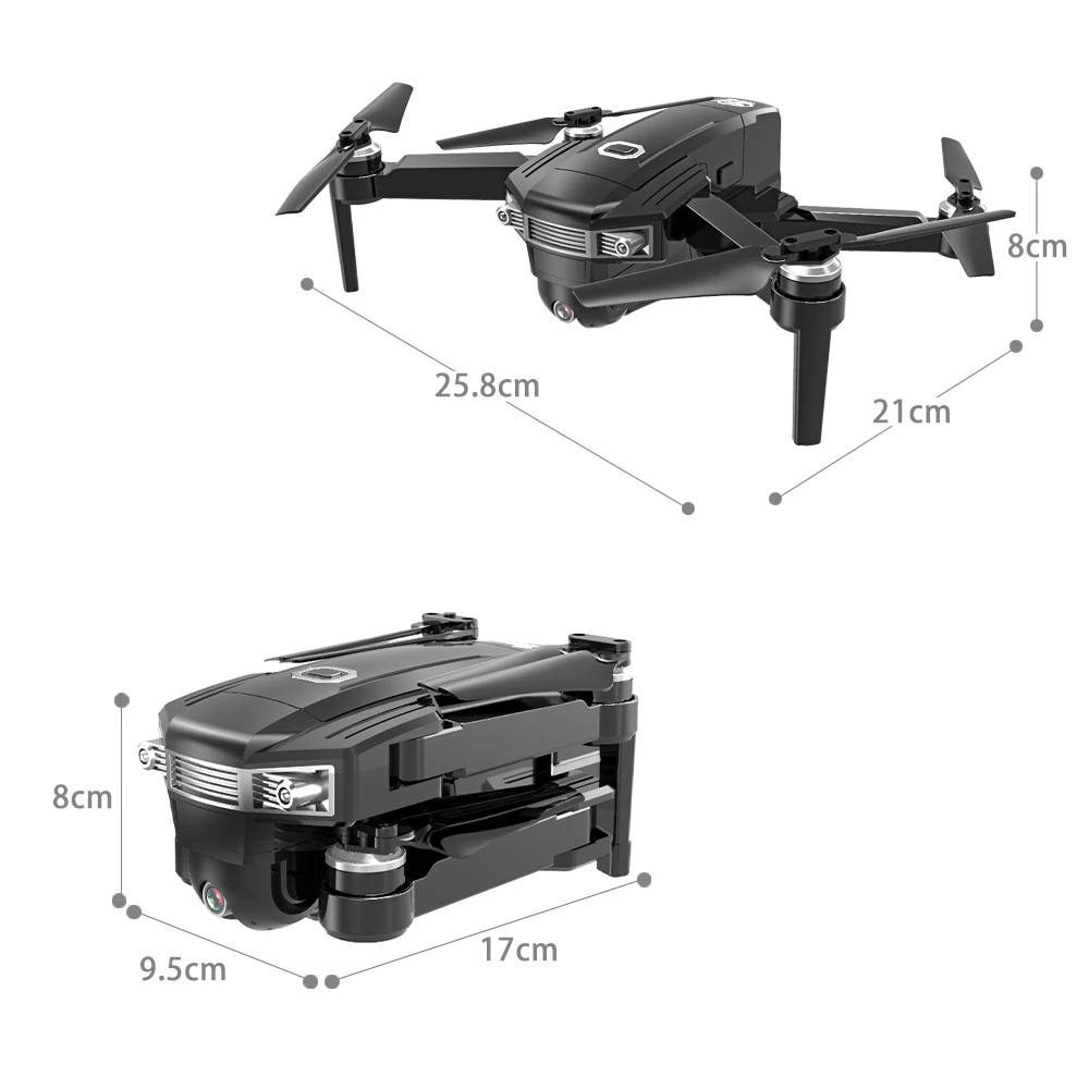 CSJ X8 5G Wifi FPV GPS Радиоуправляемый Дрон с камерой 4K HD точка полета жестом видео 1000 м