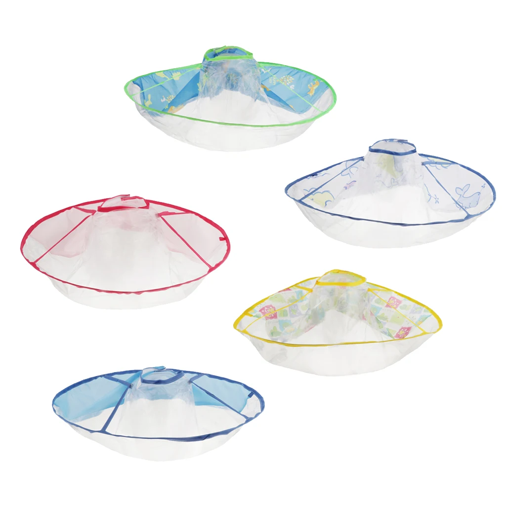 Детская водонепроницаемая ткань для стрижки волос детская накидка зонтик