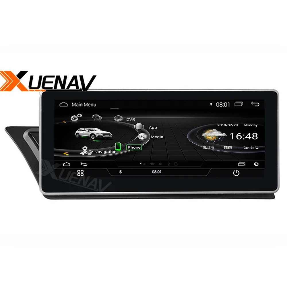 

Автомобильный GPS-навигатор XUENAV для Audi A4 A5 10,25-2009, мультимедийный проигрыватель с сенсорным экраном для Audi A4 2017-, Wi-Fi, BT TV