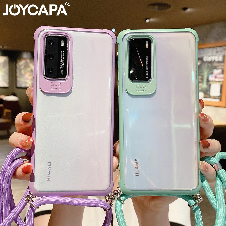 Чехол для телефона Huawei P30 P40 Lite Mate 20 Honor 30 Pro Nova 6SE 7i 7SE Прозрачный чехол с конфетной