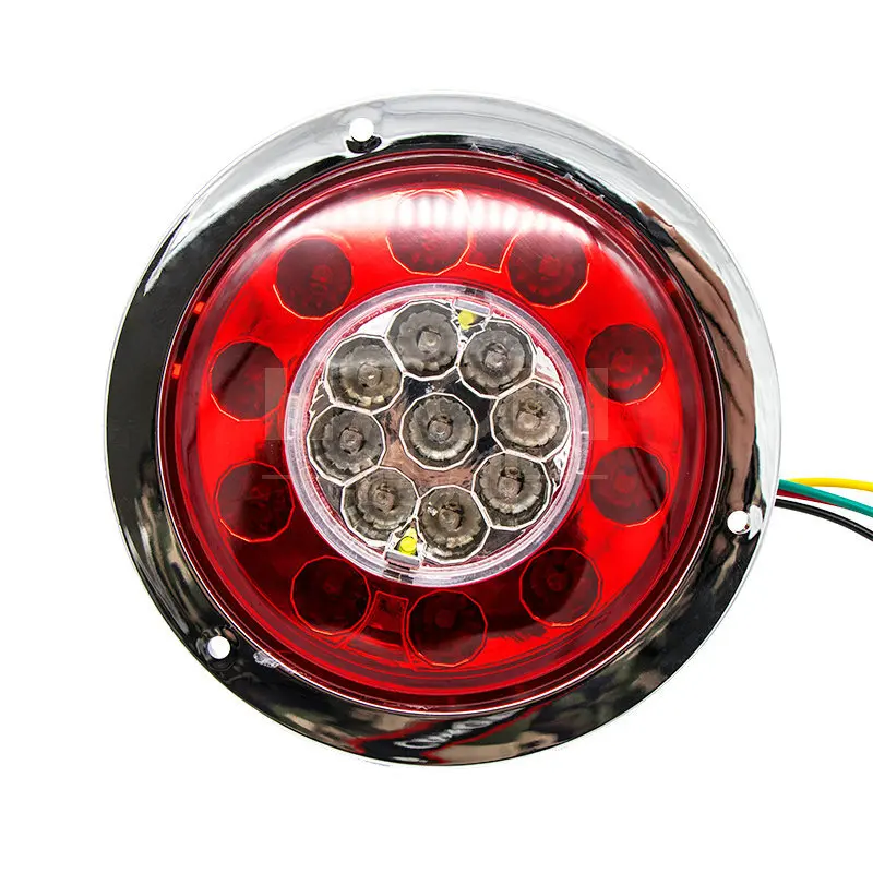 19 светодиодный стоп сигнал для грузовика прицепа красный/желтый 2 шт.|Система
