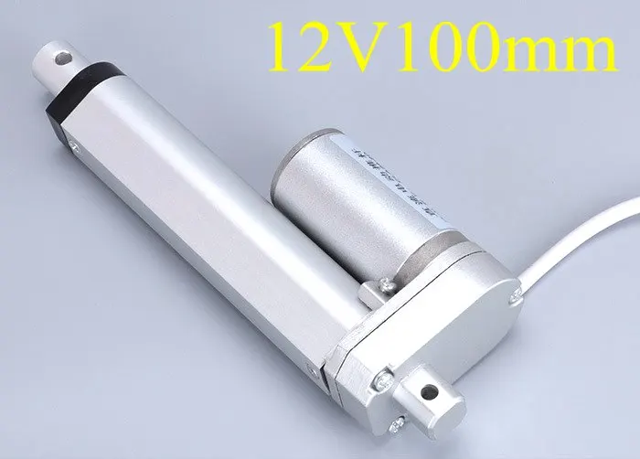 

Классический ходовой линейный привод 12 в 100 мм со скоростью 12 мм/с