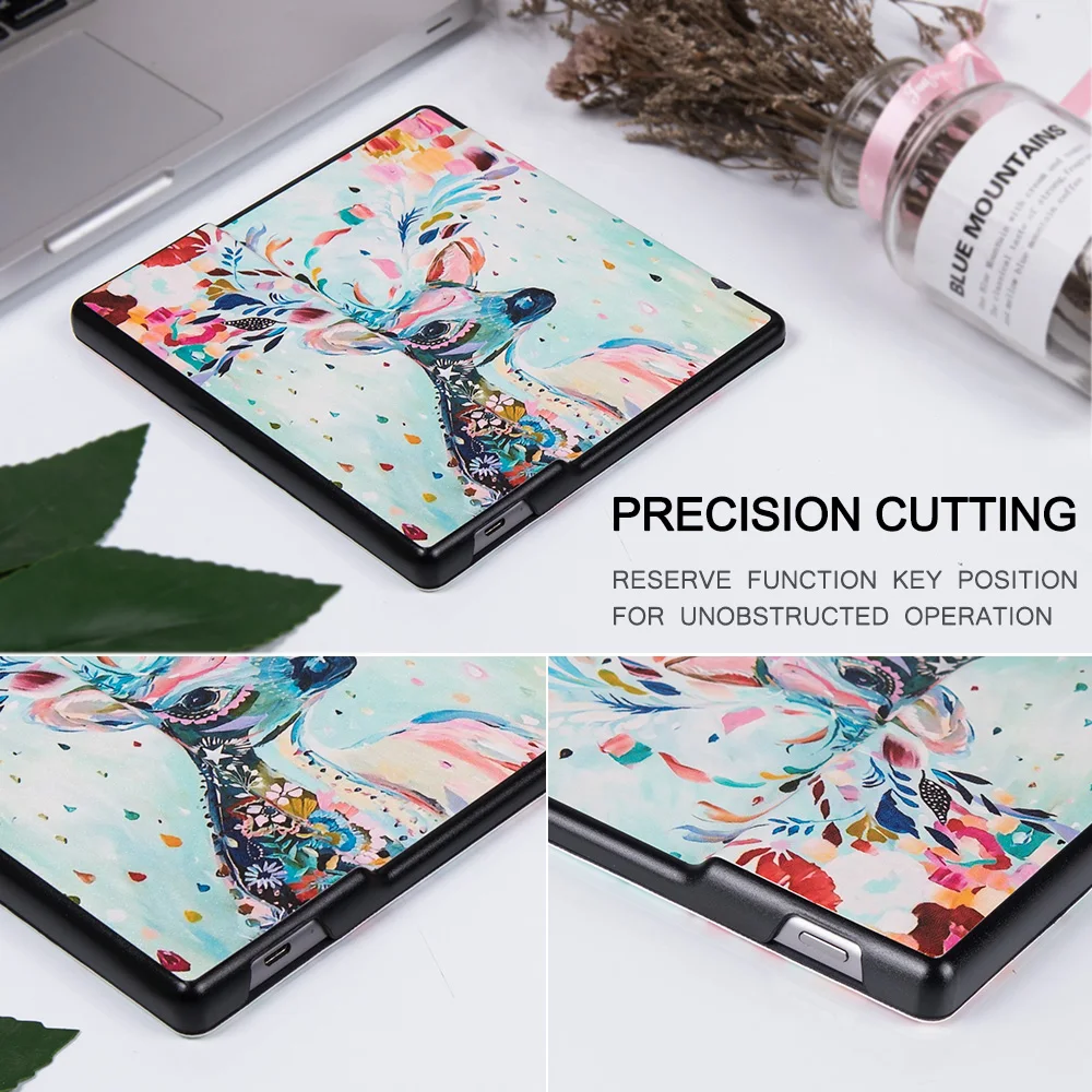 Чехол для Amazon All-new " Kindle Oasis e-Books(9th/10th Generation)-Ультра легкий смарт-чехол с функцией автоматического пробуждения/сна