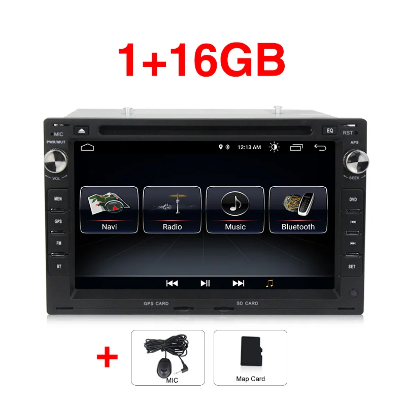 Android 9 сенсорный экран 2din 7 дюймов стерео dvd gps Navi авторадио для Volkswagen VW Passat/JETTA/Bora/Polo/GOLF CHICO/SHARAN - Цвет: 16G