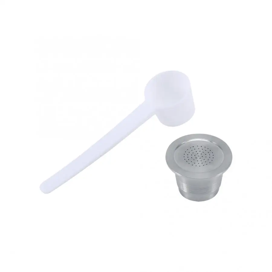 Однотонная капсула для кофе эспрессо кофемашины Tchibo из нержавеющей