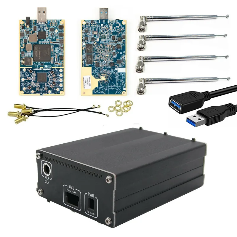 Комплект LimeSDR с определенным по радиоприемник + алюминиевый чехол
