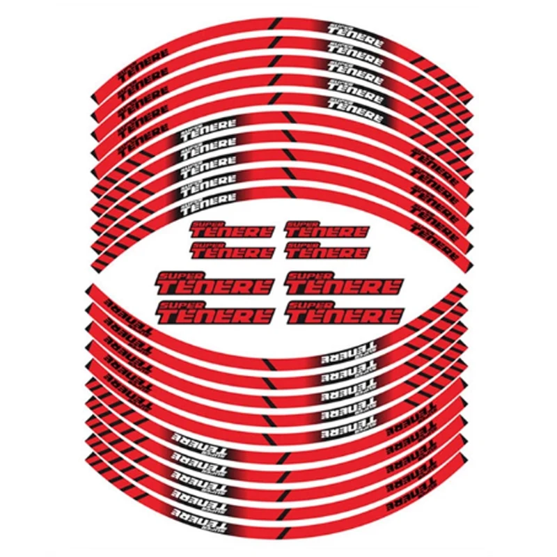 Подходят DUCATI MONSTER мотоцикл наклейки на шины внутреннее колесо Светоотражающие