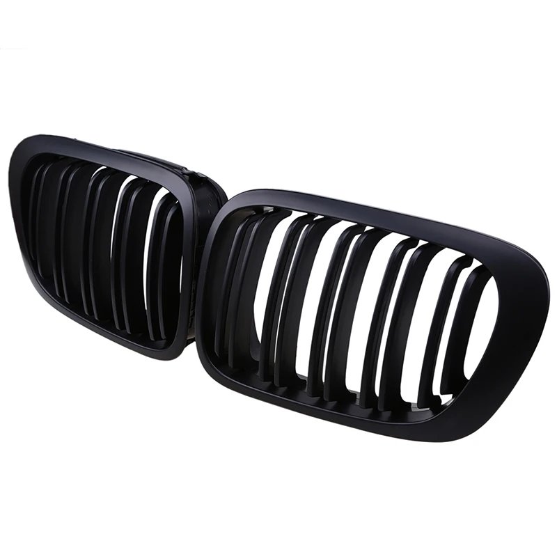 POSSBAY Matte Black Front Center Wide Kidney Hood Grille Grills for BMW 3-Series 323Ci/325Ci/328Ci/330Ci/M3 Cabrio 2001-2006 | Автомобили