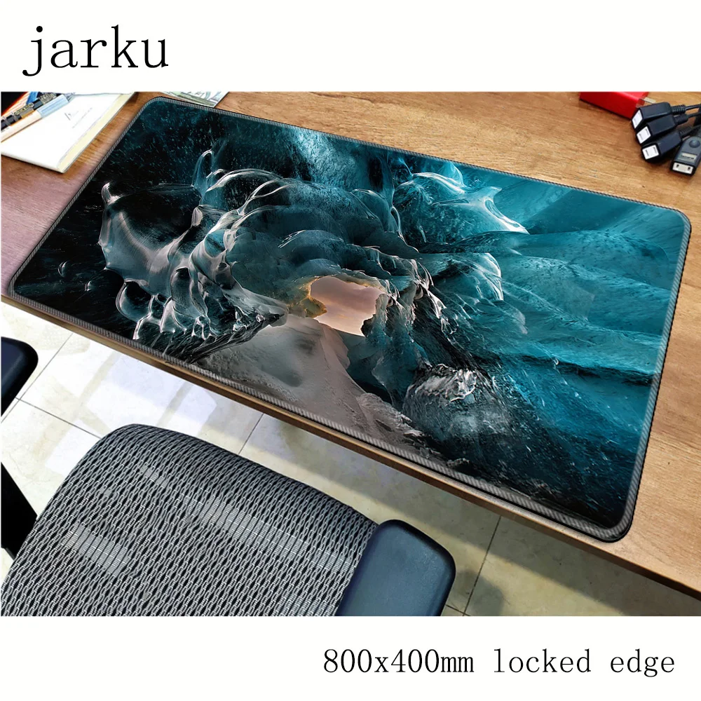 Пещеры коврик для мыши gamer 800x400x3 мм notbook Натуральный каучук игровой большой