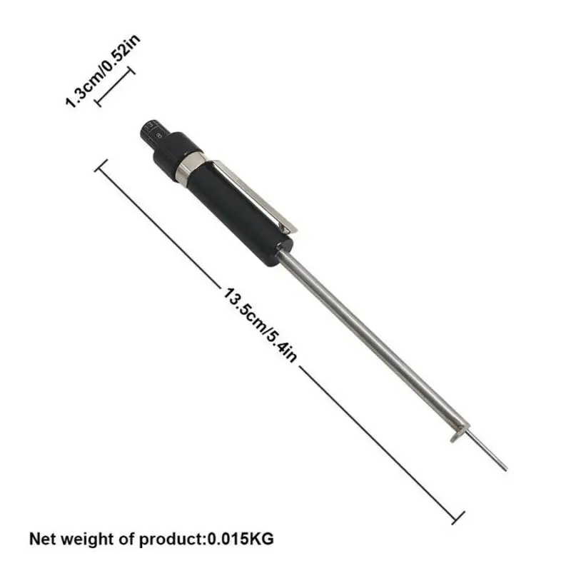 

Black Brake pad Gauge Tester Brake Pad Measuring Portable Supplies Tester