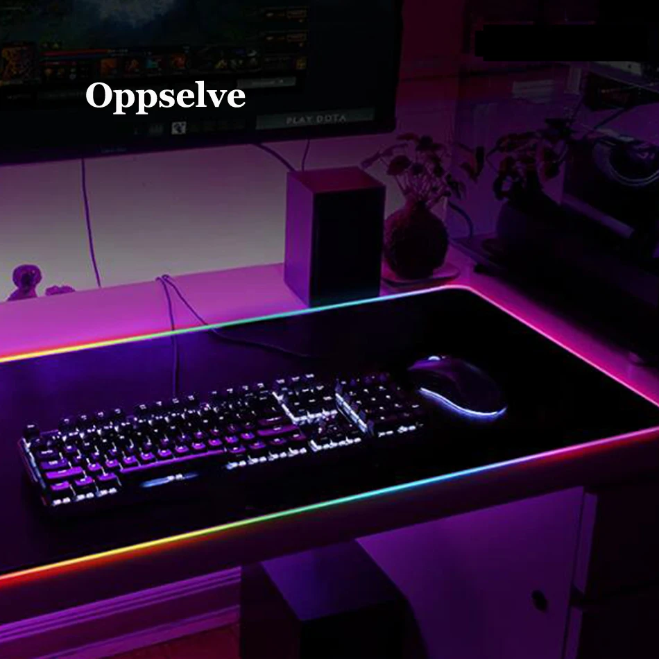 Большой размер игровой коврик для мыши Противоскользящий натуральный каучук PC