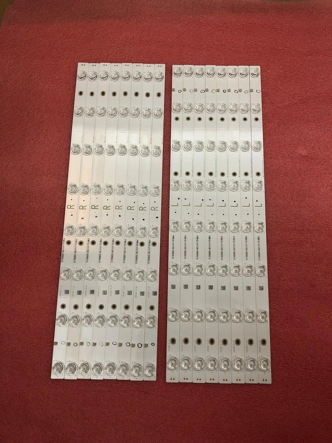 Новый комплект 7 шт светодиодный полосы подсветки для LUX0155004 VES550QNDS 2D N12 S11 SVV550AK7_UHD_7 _