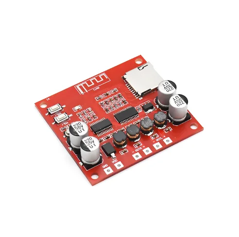 【SIMPLE ROBOT】XH-A233 15W X 2 Bluetooth 4.2 Digital power amplifier board Stereo TF Card Play 12v~24v Audio Amp | Электронные