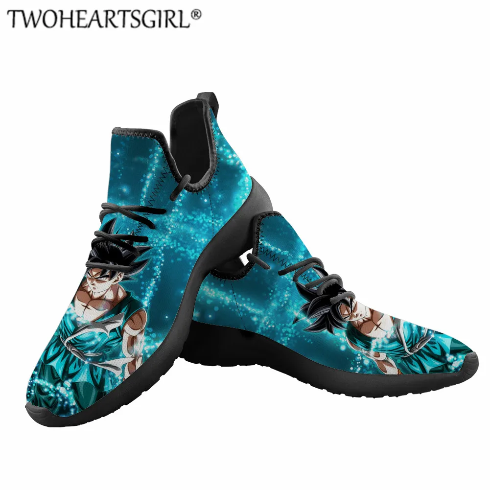 FORUDESIGNS/обувь DRAGON BALL Z повседневные мужские кроссовки с мультипликационным