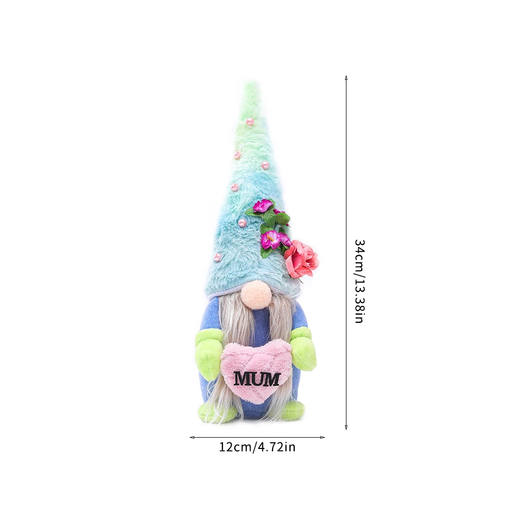 

Christmas Mother's Day Ornament Gnome Faceless Doll gnome plush Elf Dwarf Doll Decoration Kids Xmas Gift for Mother girlfriend