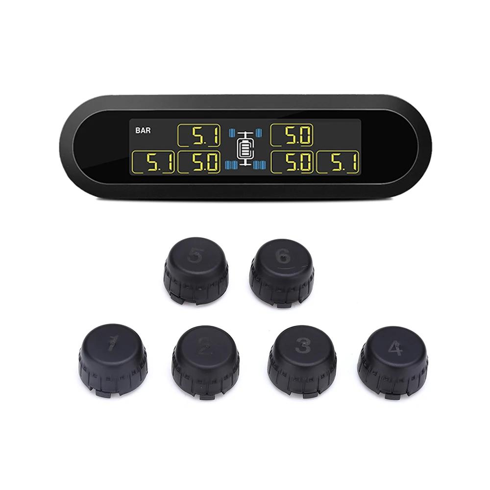WONVON умный автомобильный телефон с ЖК-дисплеем TPMS датчик давления в шинах